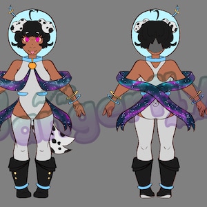 Dalmatian Astronaut Adoptable