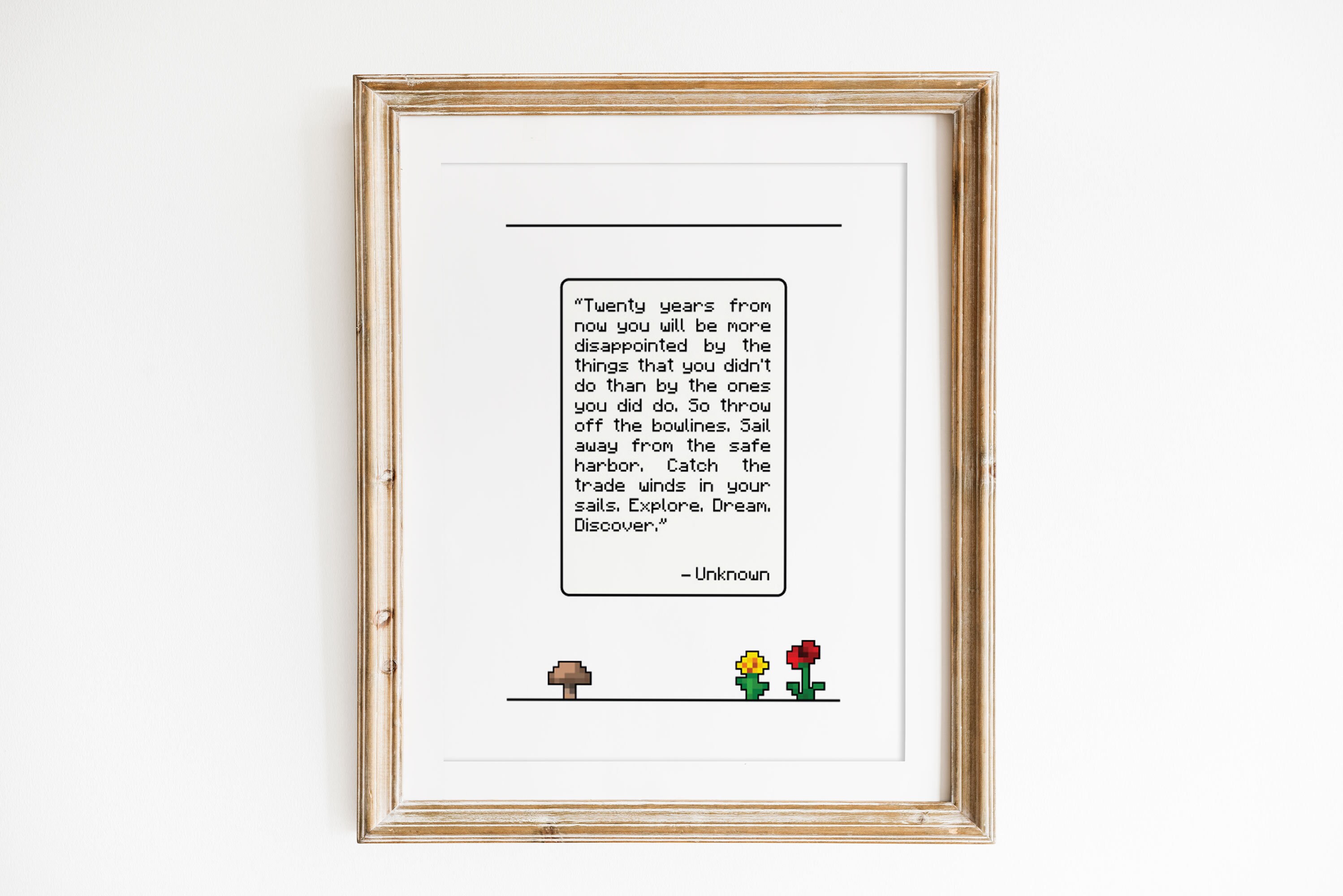Minecraft End Poem Minecraft Art Minecraft Décor Gamer Art Wall Art Digital Download Digital ...