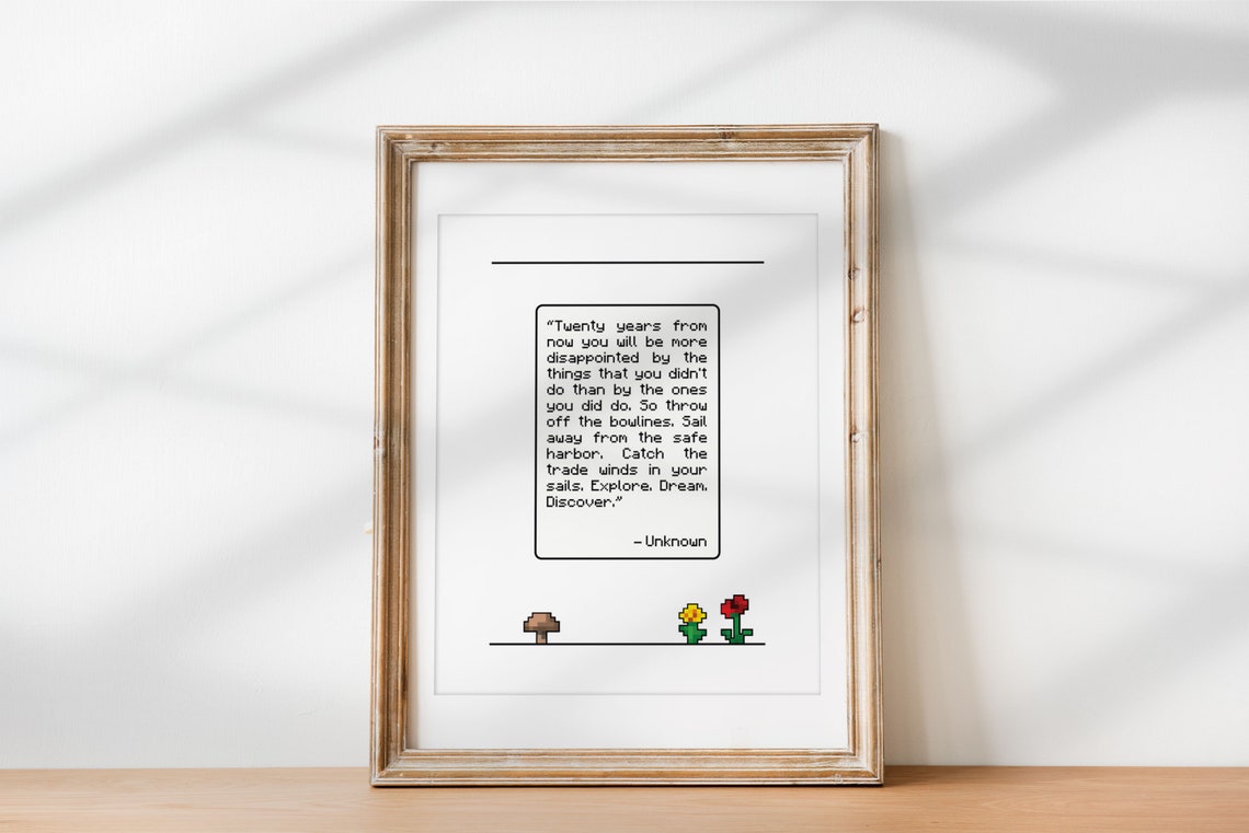 Minecraft End Poem Minecraft Art Minecraft Décor Gamer Art Wall Art Digital Download Digital ...