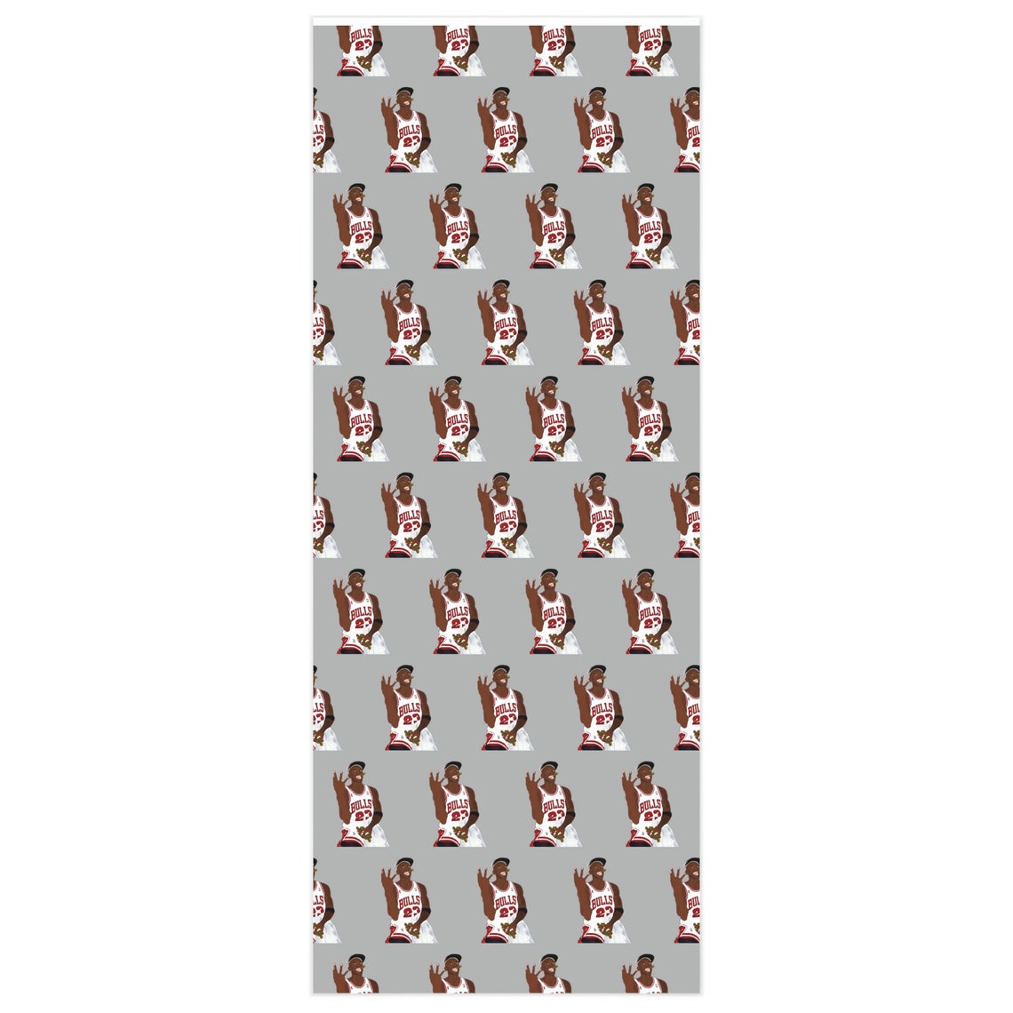 Red Bull Rapping Paper Michael Jordan Wrapping Paper, NBA, Chicago Bulls, Basketball Wrapping ...