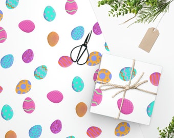 Easter Wrapping Paper, Easter Egg Wrapping Paper, Easter Gift, Eggs, Egg Gift wrap, holiday wrapping paper, Easter Eggs