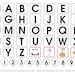 Alphabet Spelling Communication Aid, Set of 2 Laminated Boards Help ...
