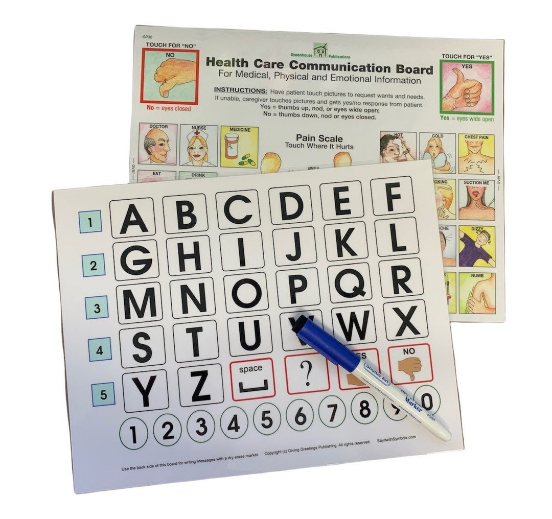 Health Care Communication Board Suite Of Free Resources Now Available
