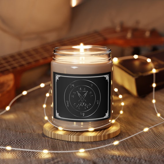 Samael Lilith Sigil Scented Candle: Occult Altar Gift - Etsy