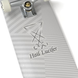 Hail Lucifer Sigil Occult Pagan Satan Stickers Decal