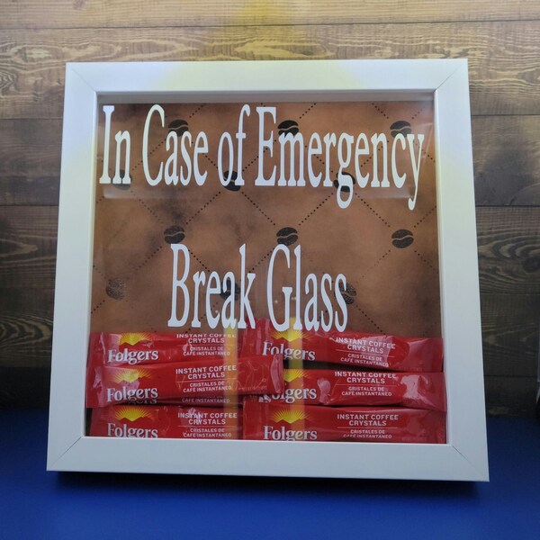 Break in Case of Emergency Box Etsy