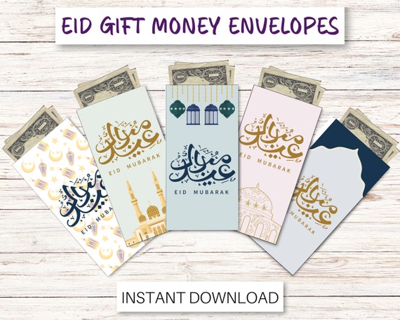 Eid Money Envelope Printable