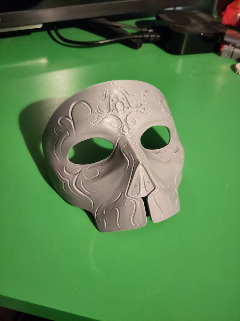 Slytherin Mask Hogwarts Legacy Mask Harry Potter Cosplay Etsy