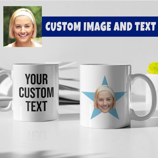 The Office Mug | The Office Tv Show | Custom Mug | Personalized Gifts | Office Star Mug | The Office Face Mug | Funny Mug | Christmas Gift