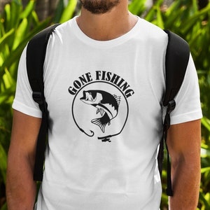 Gone Fishing Shirt | Fisherman Shirt | Fish Shirt | Fishing Shirt| Fathers Day Shirt | Dad Shirt | Men&#39;s Shirt | Unisex