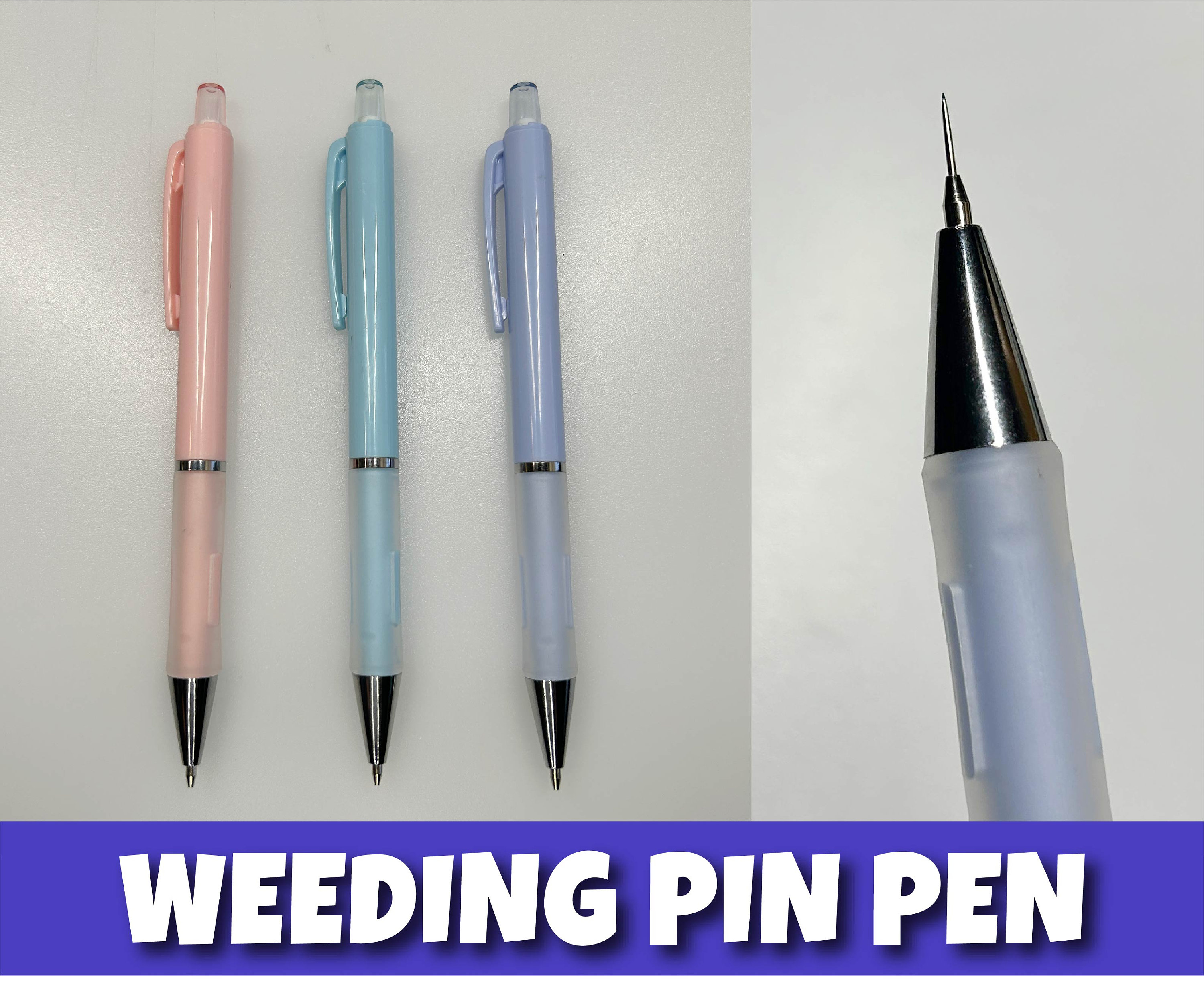 8 Pieces Pin Pen Weeding Tool for Easy Weeding Kuwait