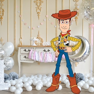 Toy Story Ausschnitt, Toy Story Ausschnitt Dekor, Woody Toy Story Party Dekoration Thema, Geburtstagsparty Stand Up Prop, digitaler Download