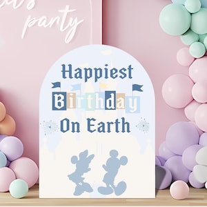 Mickey And Minnie Digital Arch Cutout Party Decor, Big Decor Mouse Theme Birthday Party, Mickey Minnie Theme Party Decor, DIGITAL Download