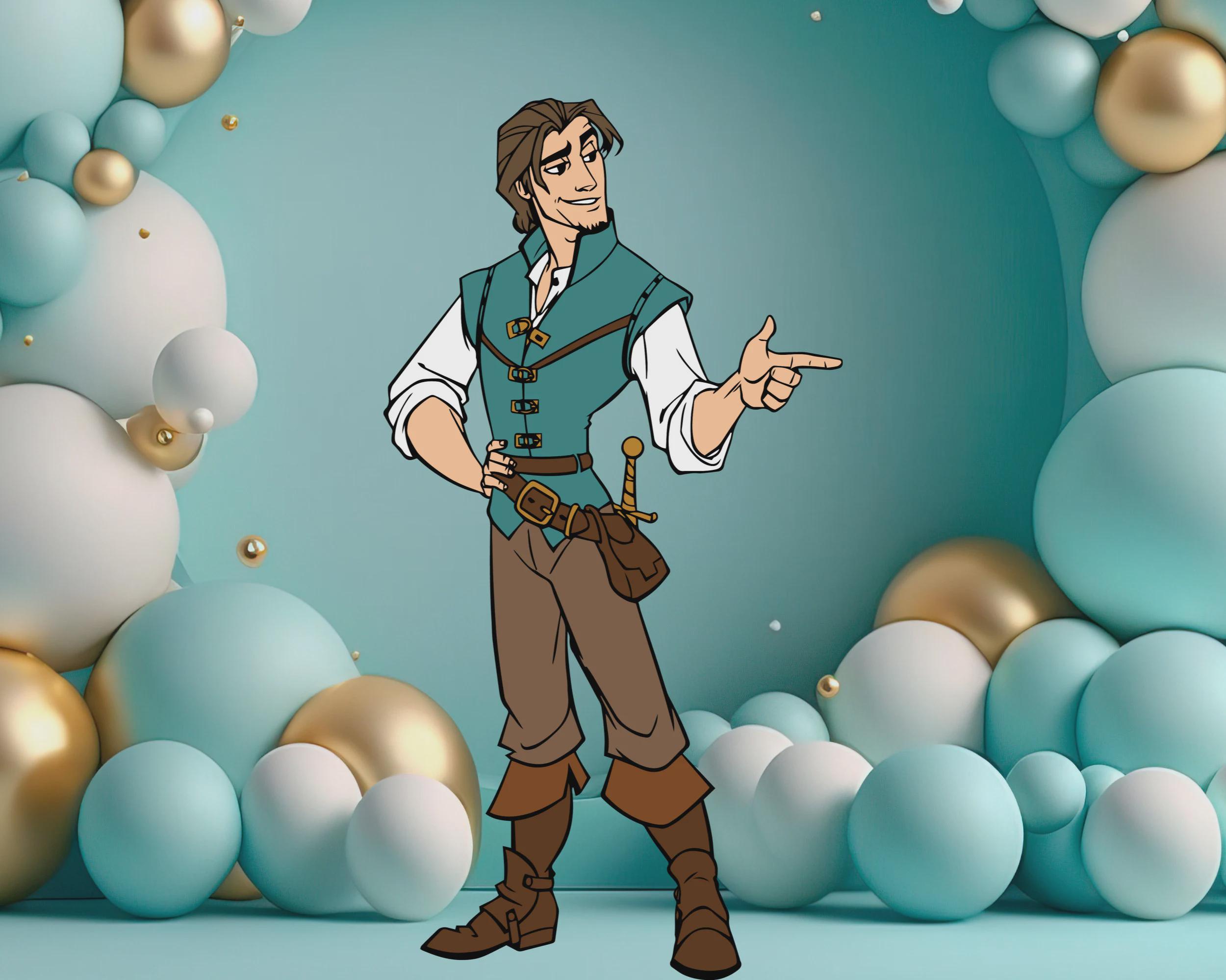 Flynn Rider Cutout - Etsy