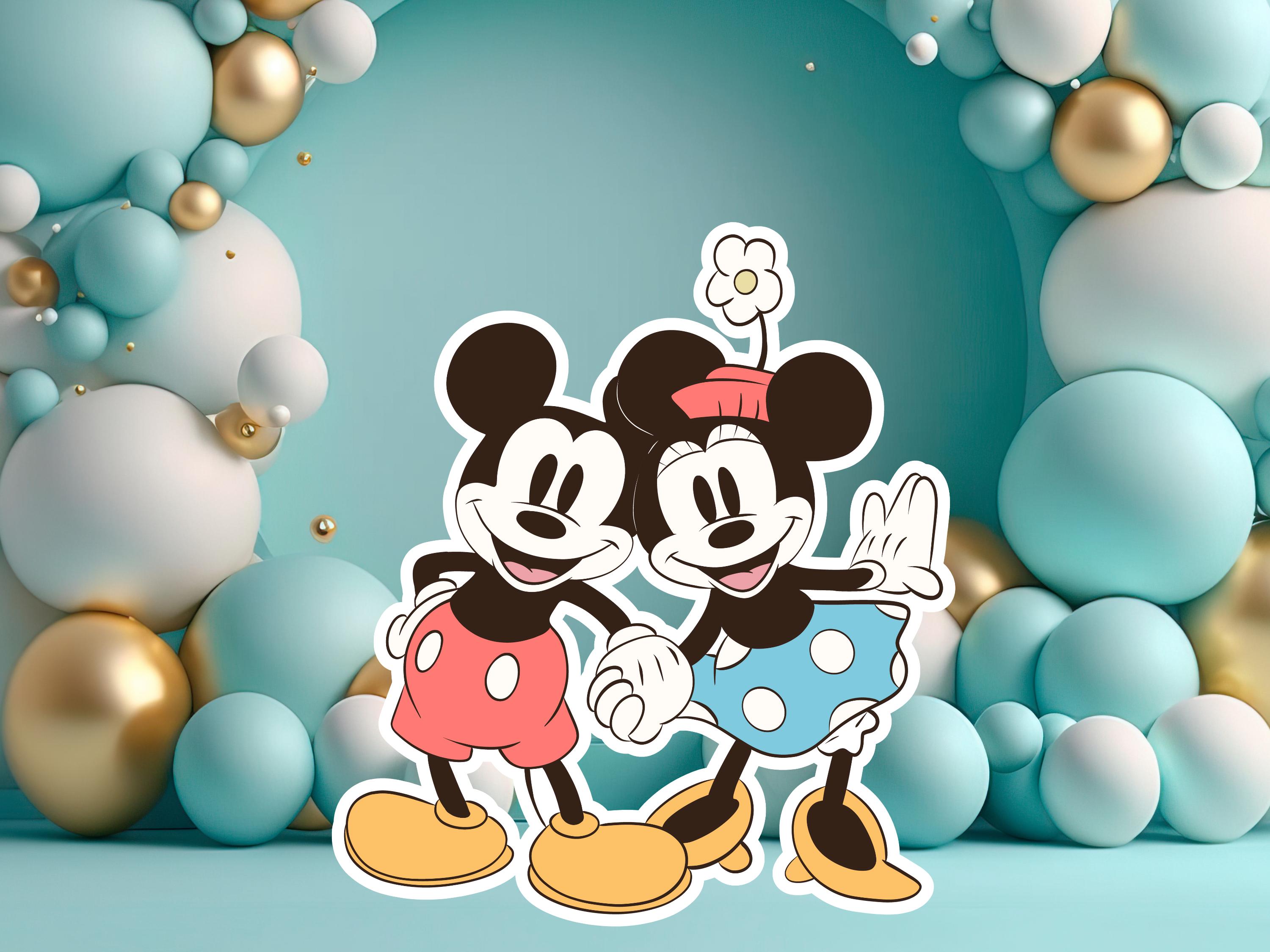 Amscan Minnie Mouse Forever Folienballon | 50 Cm, Für 2. Geburtstag & Partys | Bunte Partydeko