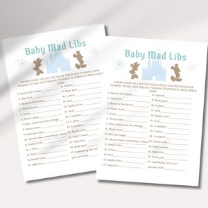 Baby Shower Baby Mad Lips, Mouse Theme Baby Shower Games, Happiest Baby Shower On Earth, Digital Download