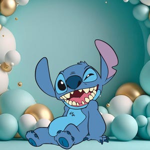 Lilo and Stitch Cutout, Lilo and Stitch Big Decor, Party Decoration Theme Baby shower Or Birthday Party Stand Up Prop, Digital Download