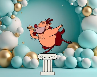 Hercules Phil Cutout, Greek Mythology Party Prop (Digital Download)