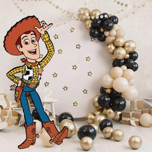Toy Story Ausschnitt, Toy Story Ausschnitt Dekor, Woody Toy Story Party Dekoration Thema, Geburtstagsparty Stand Up Prop, digitaler Download