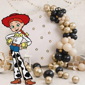 Toy Story Ausschnitt, Toy Story Ausschnitt Dekor, Jessie Toy Story Party Dekoration Thema, Geburtstagsparty Stand Up Prop, digitaler Download