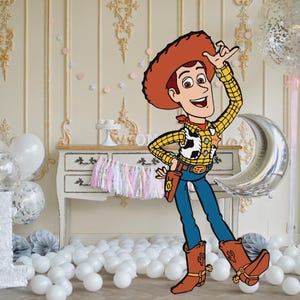 Toy Story Ausschnitt, Toy Story Ausschnitt Dekor, Woody Toy Story Party Dekoration Thema, Geburtstagsparty Stand Up Prop, digitaler Download