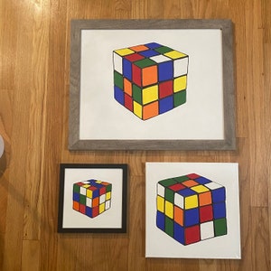 Cube acrylic