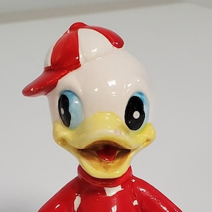 1960&#39;s Vintage Walt Disney HUEY Ceramic Figurine