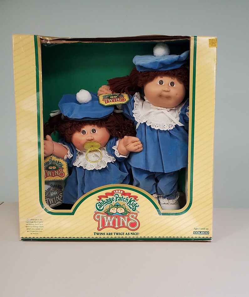 1985 Limited Edition Cabbage Patch Girl Twins. Etsy