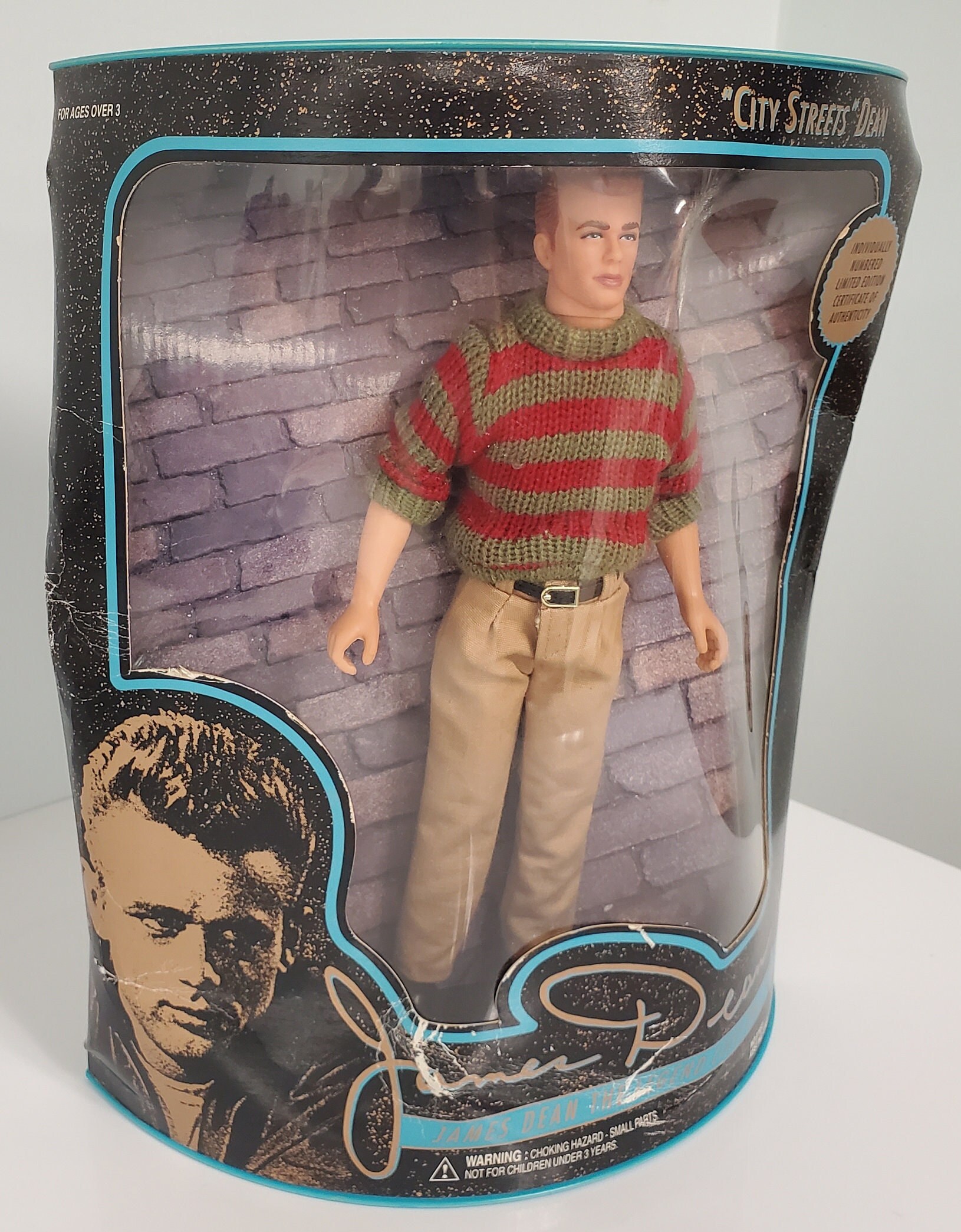 Giant James Dean フィギュア　シリアルナンバー Vintage JAMES DEAN Doll- City Streets the Legend Lives On - Etsy