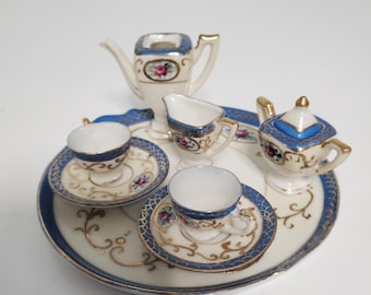 Vintage Miniature Tea Set