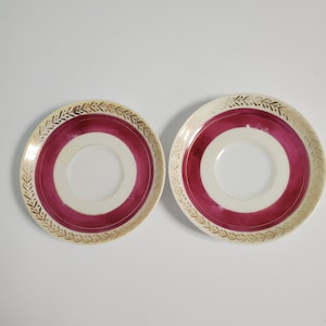 Vintage OCCUPIED JAPAN Teacup Saucers