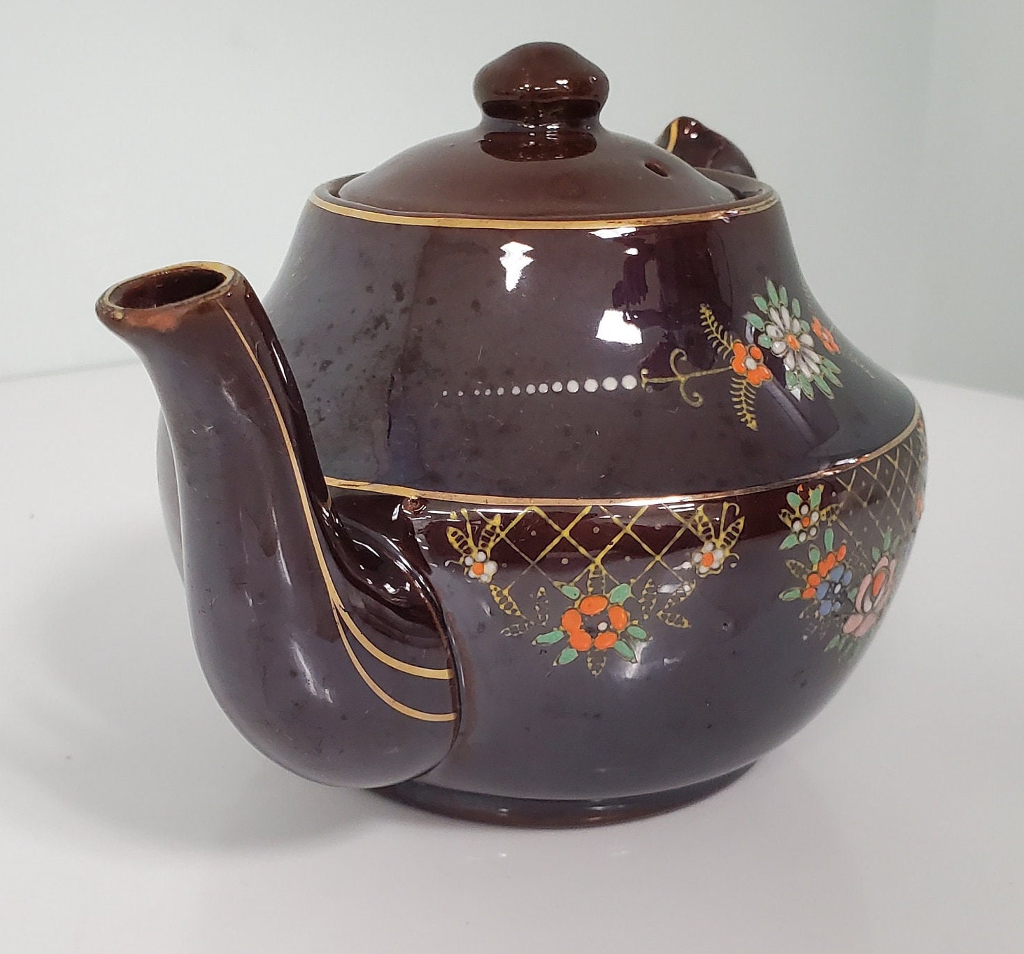 Vintage Occupied Japan TEAPOT With Lid Etsy