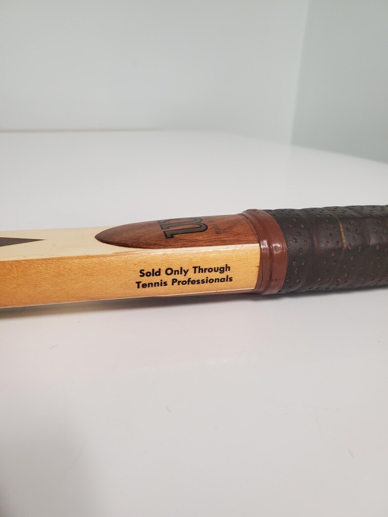 Raquette Wilson Jack Kramer Pro Staff – Bois Vintage 4 1/2, à Restaurer, USA