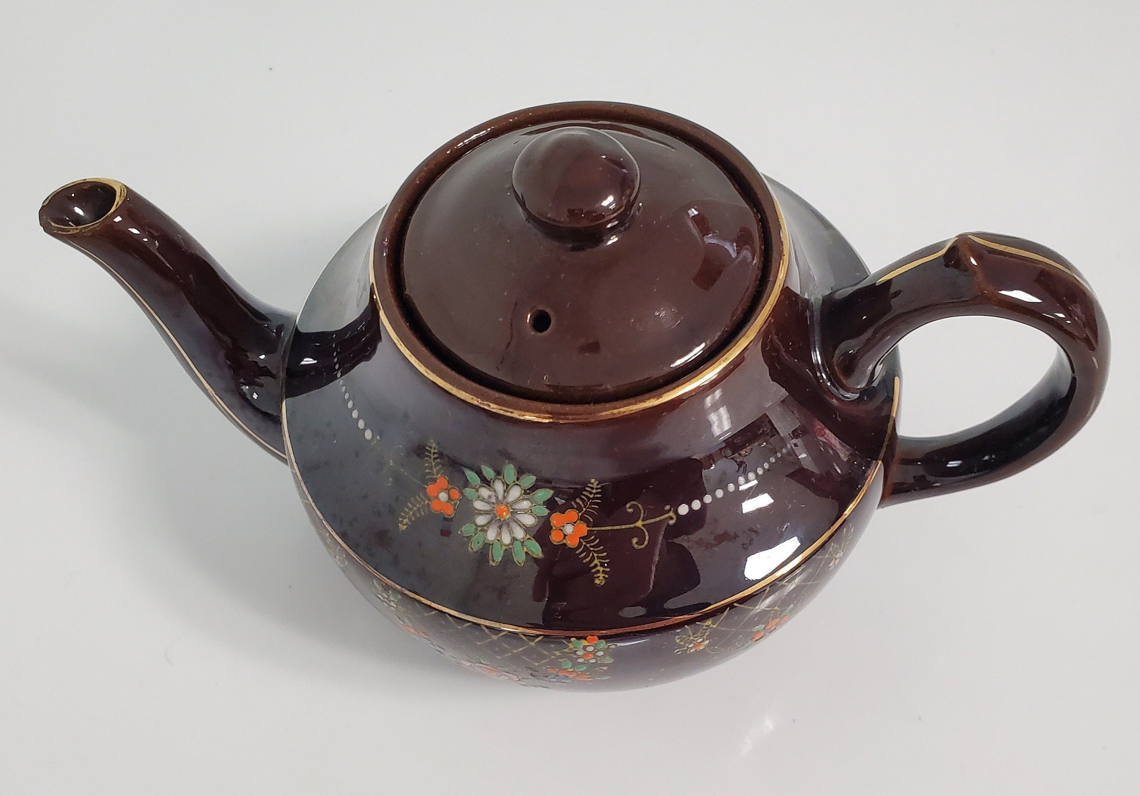 Vintage Occupied Japan TEAPOT With Lid Etsy