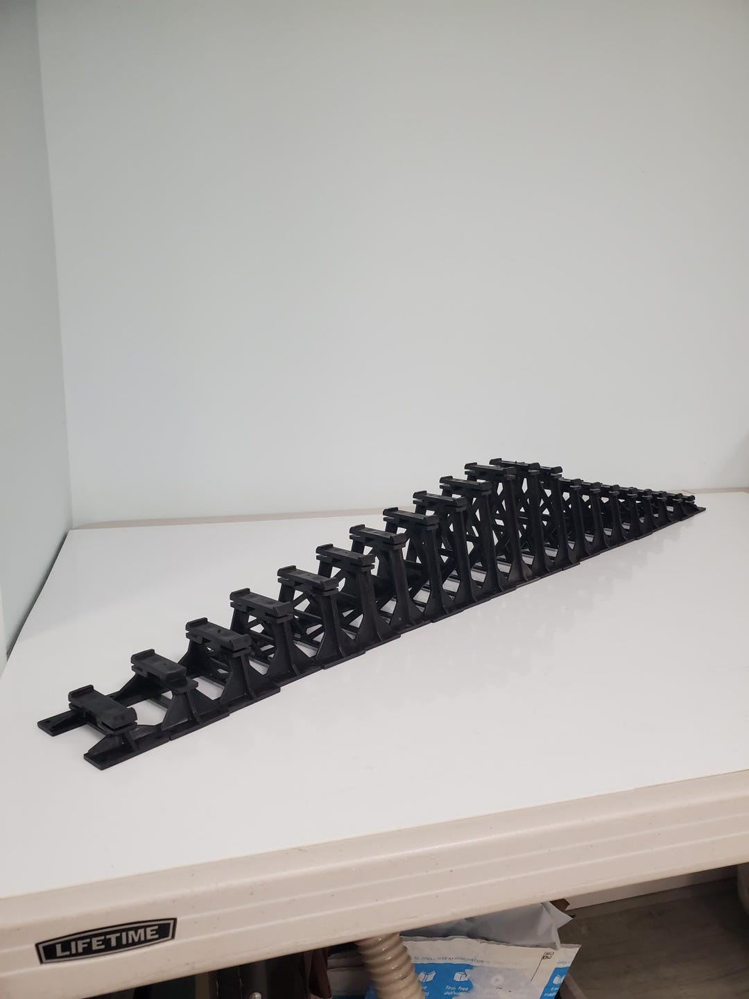 Vintage 1950's MARX 0 Scale Model Train Track Riser Supports Lot of 21 ...