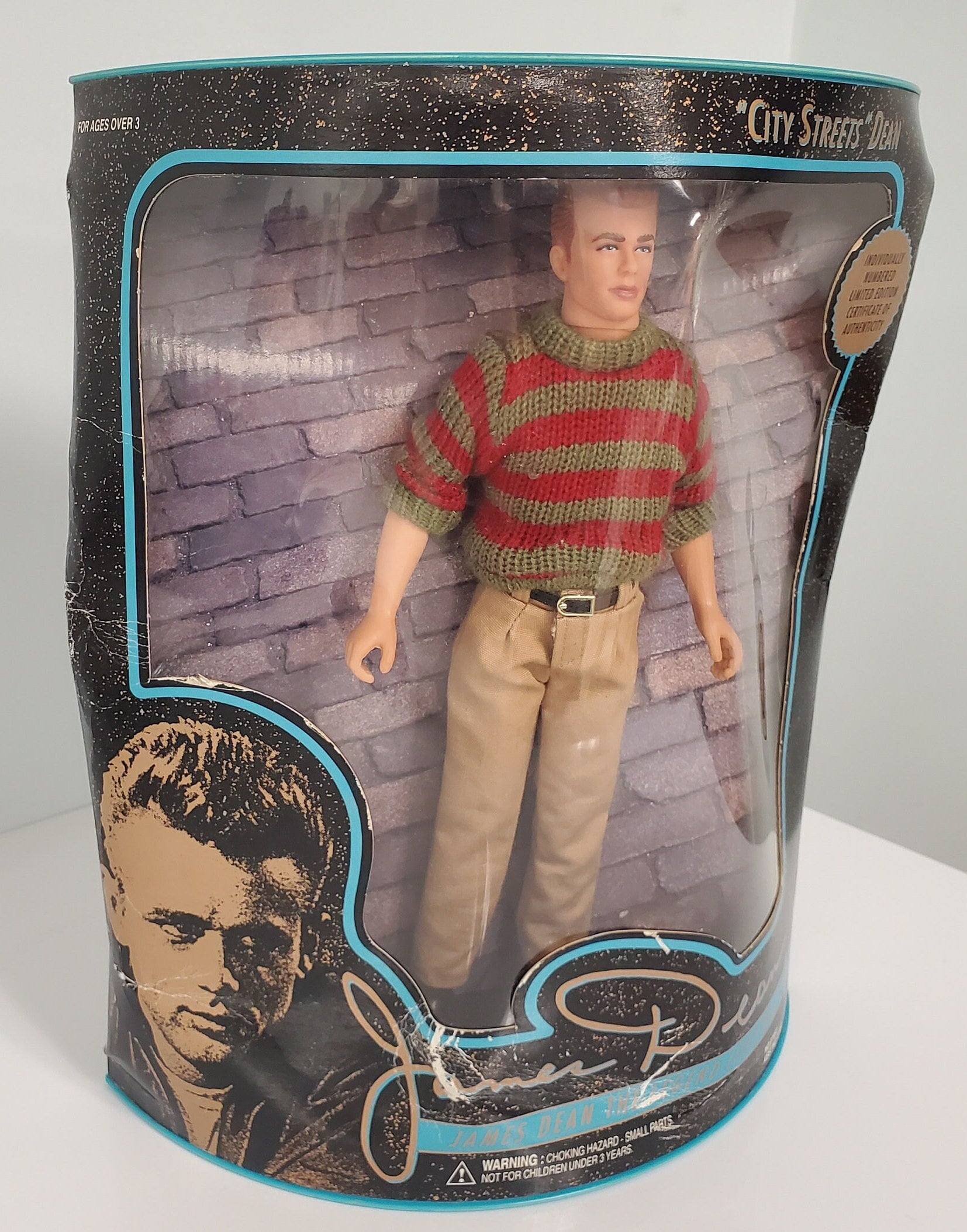 Vintage JAMES DEAN Doll- City Streets the Legend Lives On - Etsy