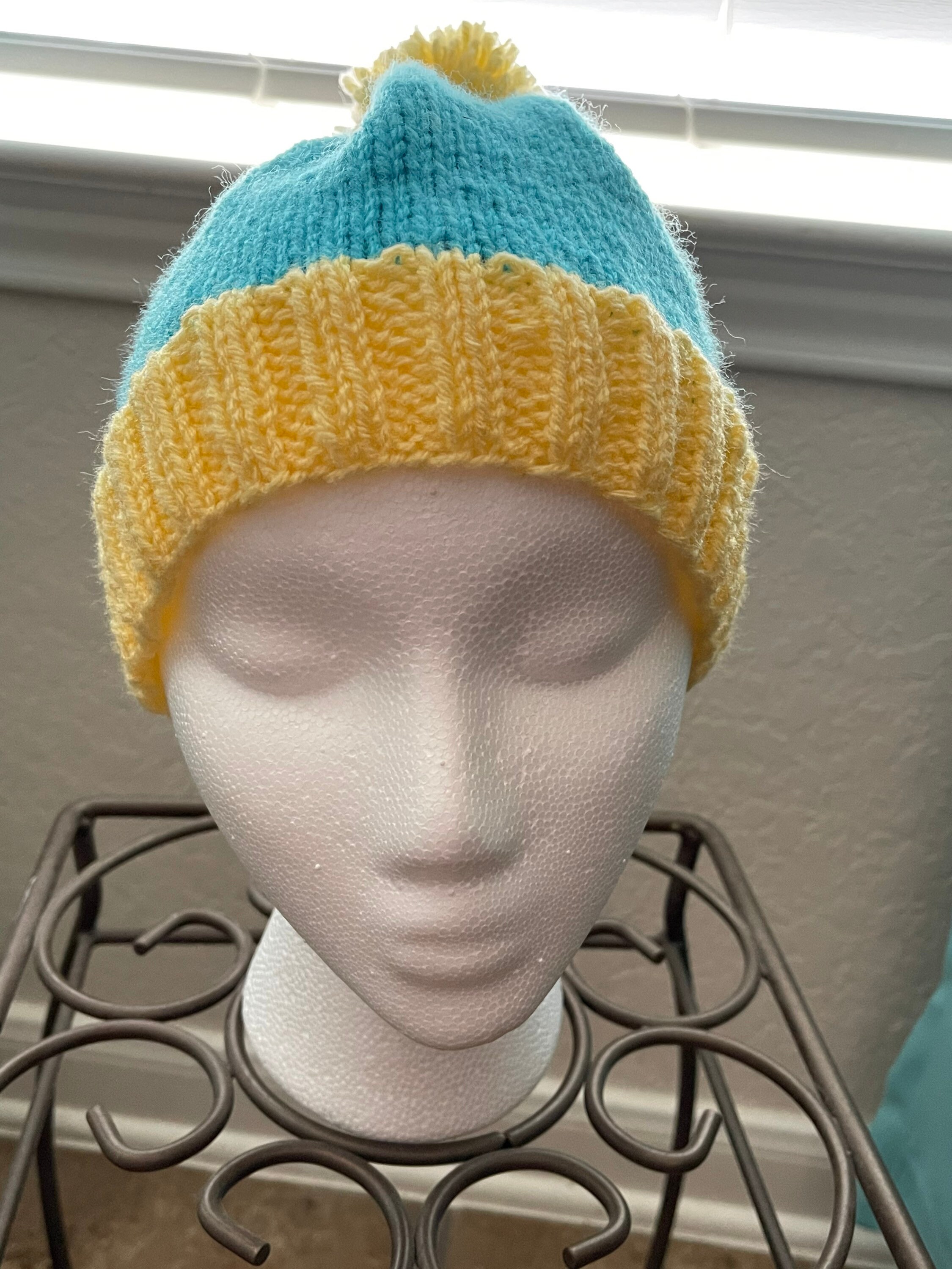 Cartman Inspired Knitted Beanie