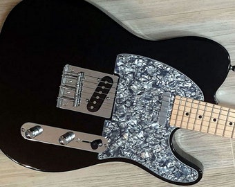 2025 Elite Customs Black Betty Tele Style Electric Guitar Maple neck