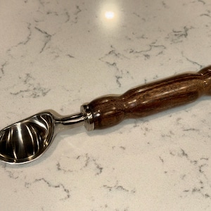 Handmade Wooden Ice Cream Scoop