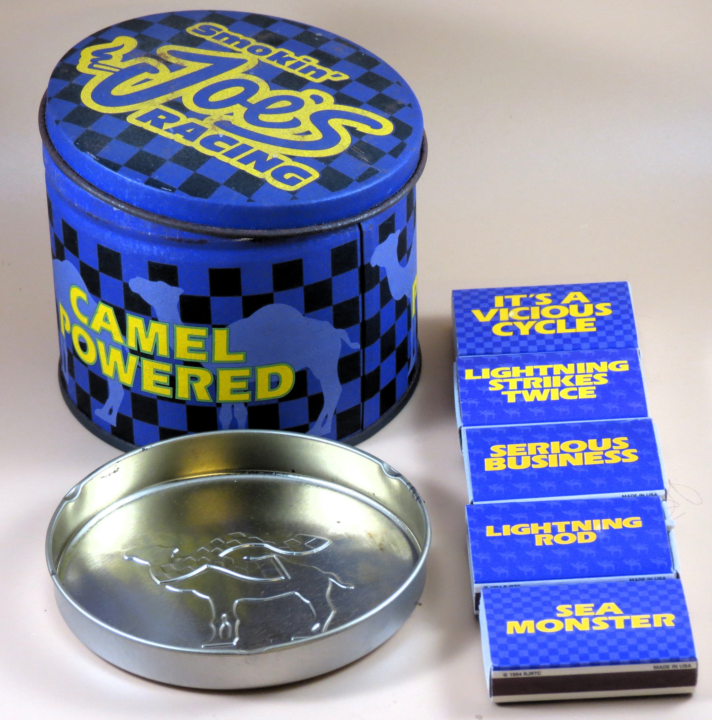 Smokin' Joe's Racing Tin Camel Powered 1994 Etsy