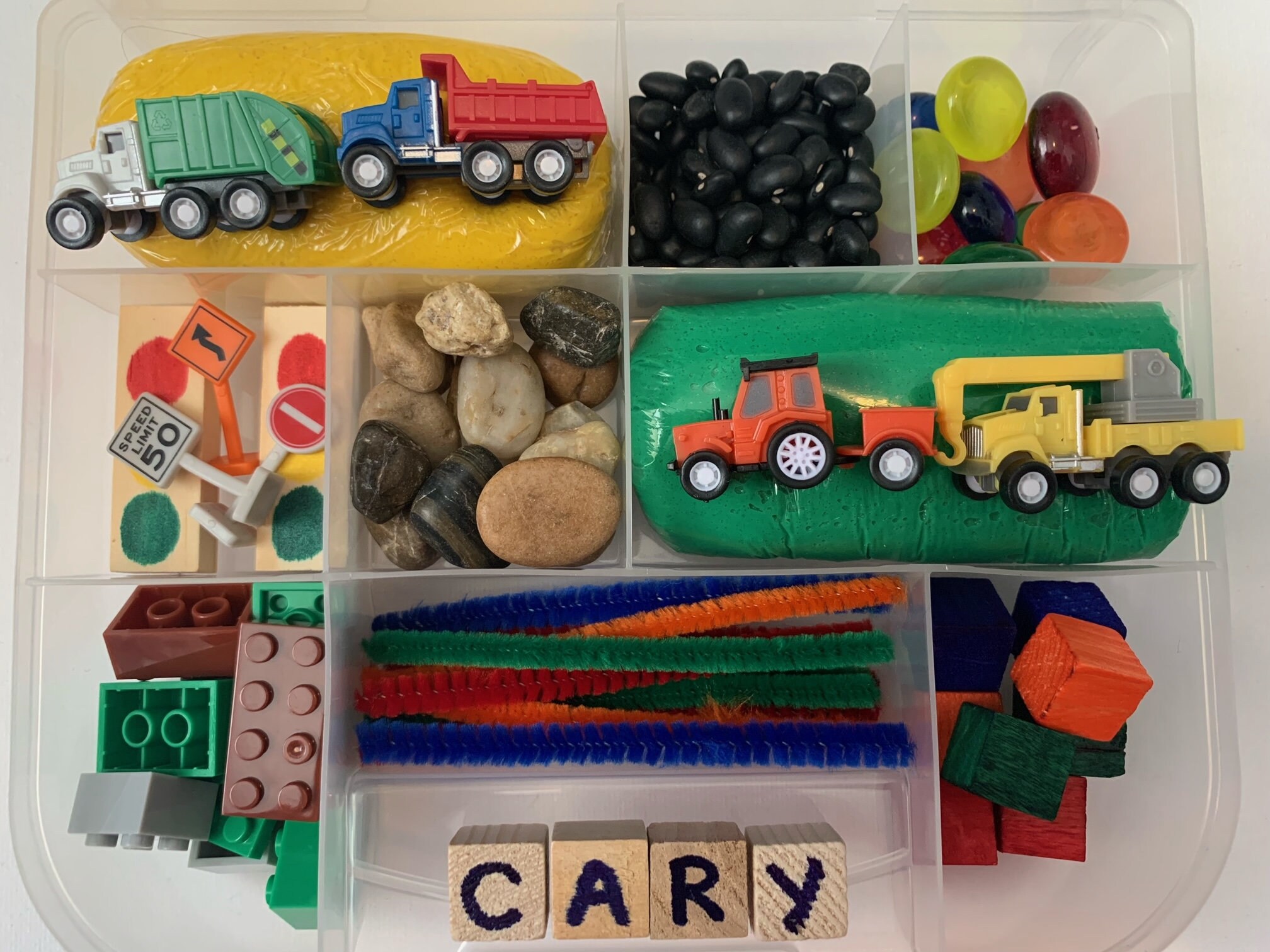 Helados Play Doh Camion De Graba Trucks In The City Sensory Play