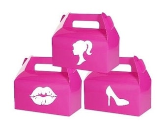 FASHION DOLL BOX- Gift Box, Party Favors Box, Snack Box, Table Decor, Hangover Kit Box, Bachelorette Party, Bridal Shower Decor