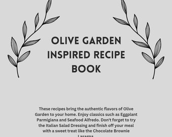 Olive Garden Inspired Recipes