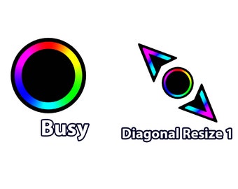 Neon RGB Animated Computer Cursor Pack Perfect For Gamers & -  Portugal