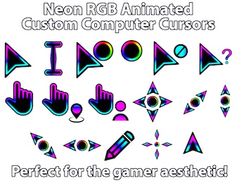 Rainbow cursor – Custom Cursor