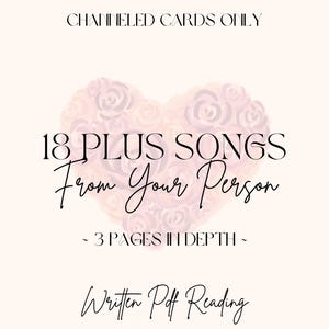 Plus de 18 chansons canalisées explicites en lecture uniquement | Rédigé en détail au format PDF | Terrasse fabriquée par nos soins | *Avec carte conseil*