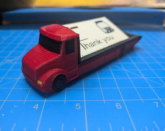 Tow Truck business card holder