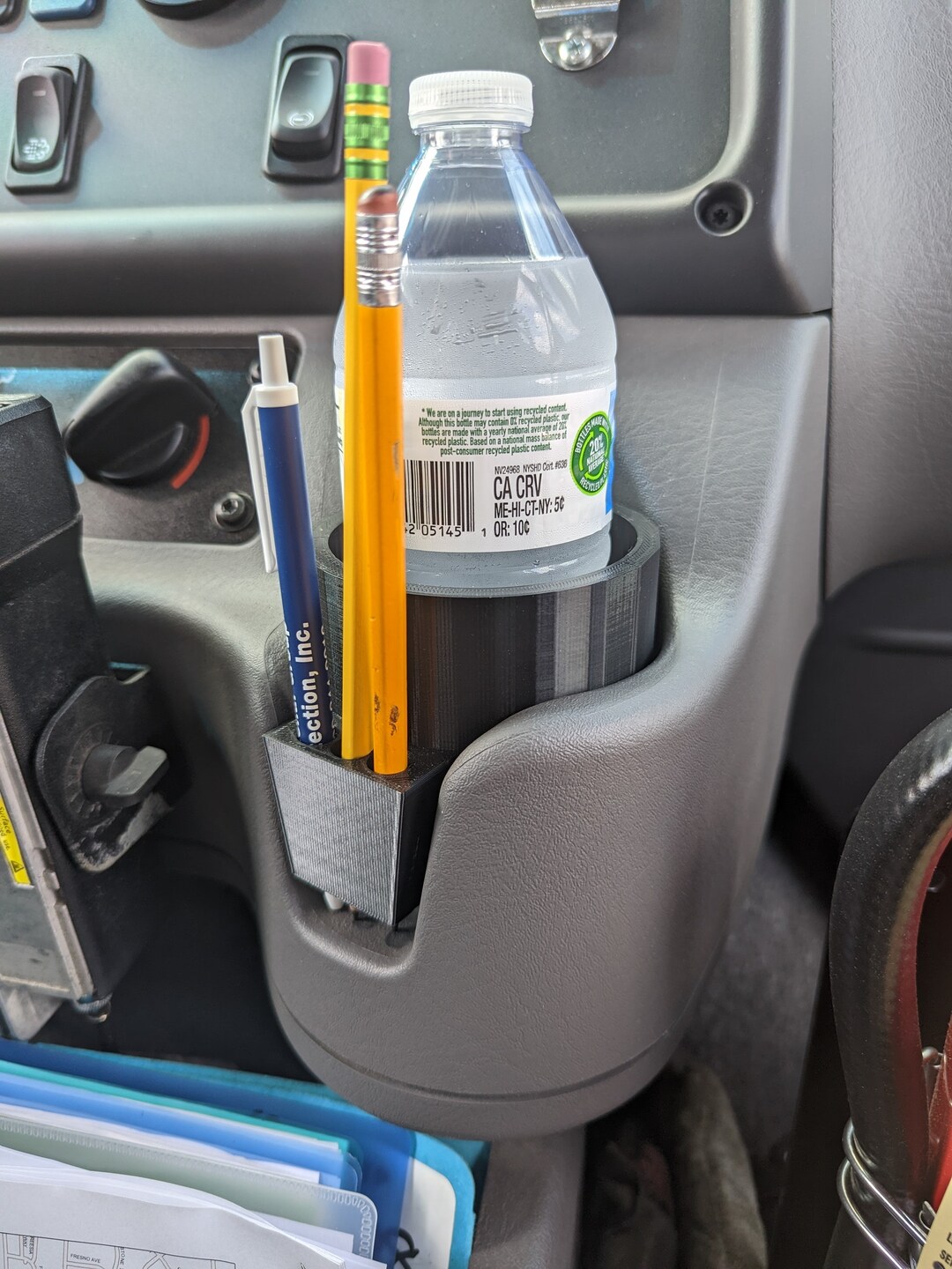 TALL Cup Holder Spacer for Freightliner, Thomas School Bus, S2RV Etsy