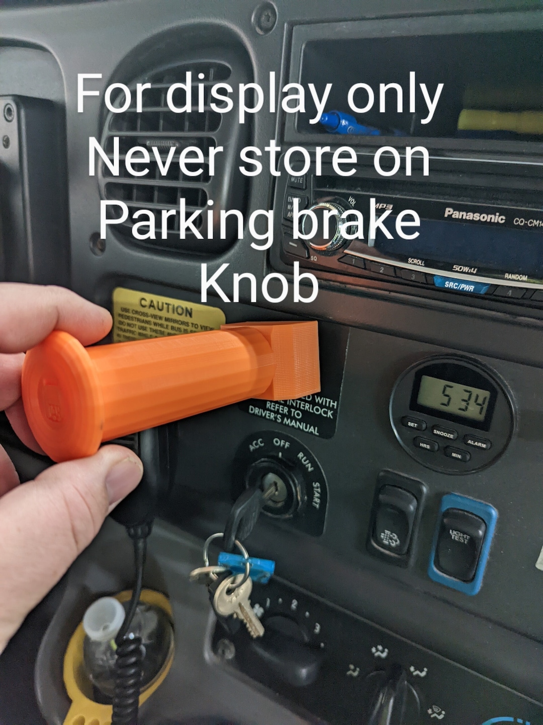 School Bus Air Brake Knob Pull Etsy