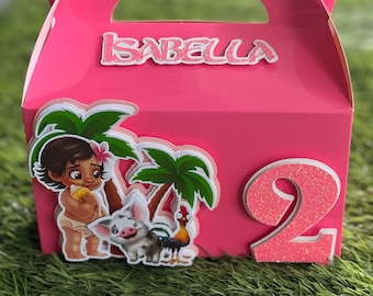 Moana Goodie boxes for Girls or Boys/ Moana party
